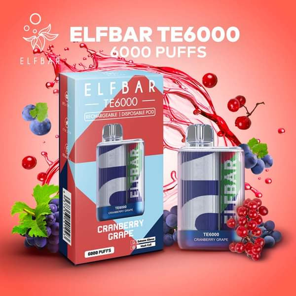 Elf Bar TE 6000 Puff