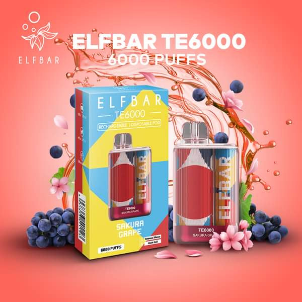 Elf Bar TE 6000 Puff
