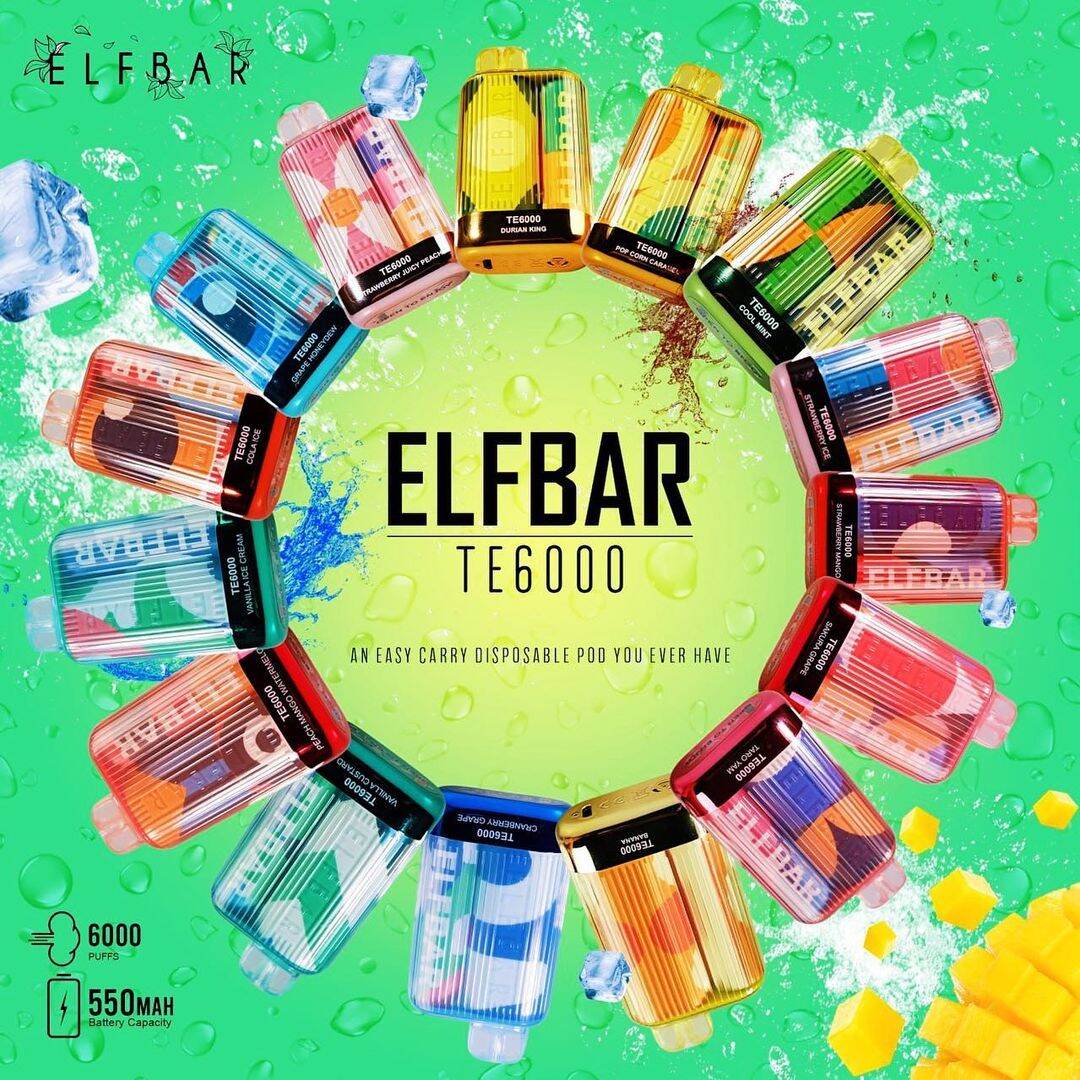 Elf Bar TE 6000 Puff