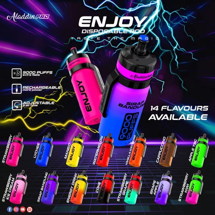 Aladdin Pro Enjoy 9000 Puff Pod