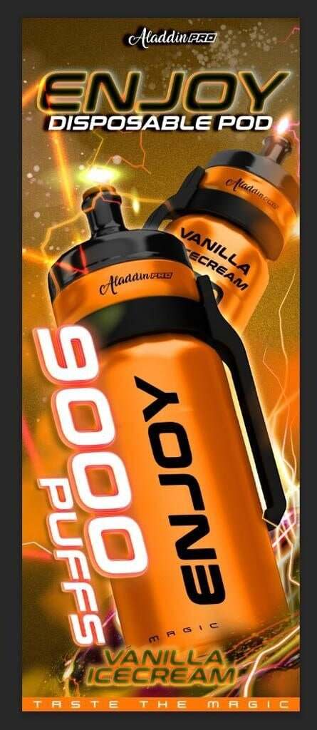 Aladdin Pro Enjoy 9000 Puff Pod